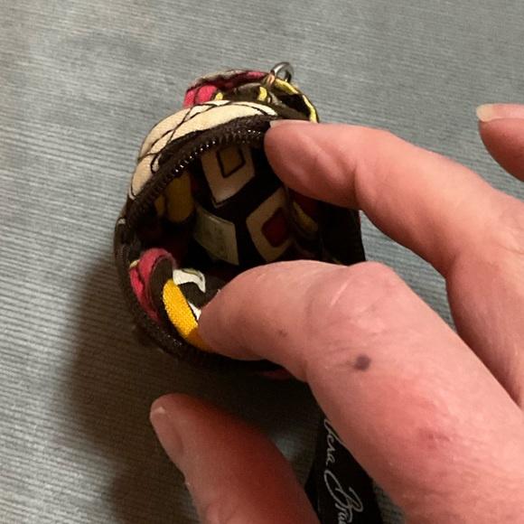 Vera Bradley Mini Backpack key chain purse charm. - Picture 5 of 8